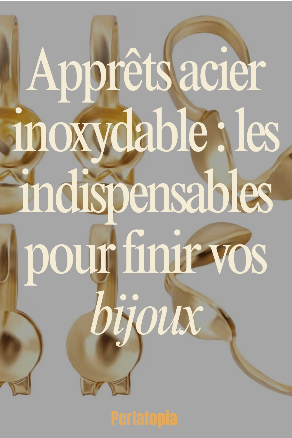 Apprêts acier inoxydable pour bijoux Miyuki : fermoirs, calottes et chaînes - Perlatopia