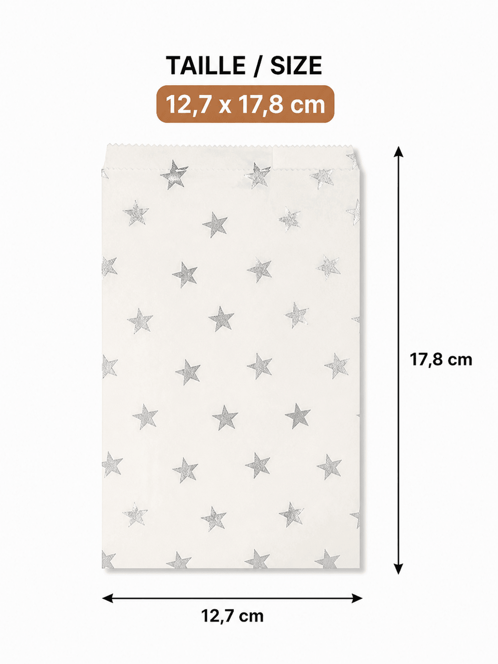 Kit Emballage Bijoux 40 pièces – Étoiles Argentées | Créatrices Bijoux perles bijoux - Perlatopia