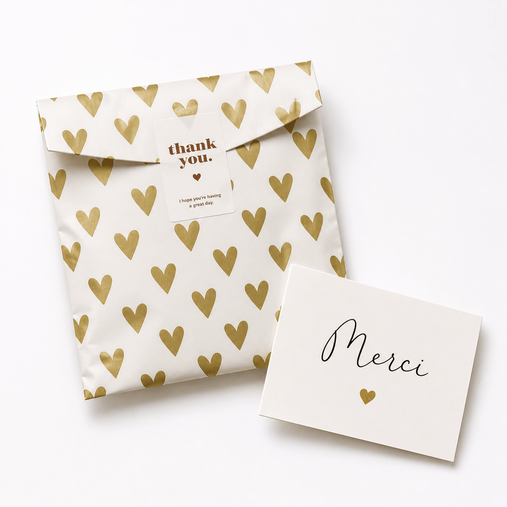 Kit emballage bijoux – pochons organza, cartes & pochettes 40 PCS perles bijoux - Perlatopia