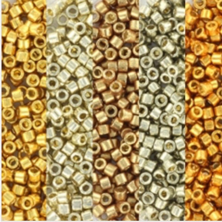 Mix Miyuki Delica 11/0 – Black & White (Copie) perles bijoux - Perlatopia