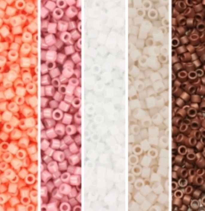 Mix Miyuki Delica 11/0 – Calm Charm perles bijoux - Perlatopia