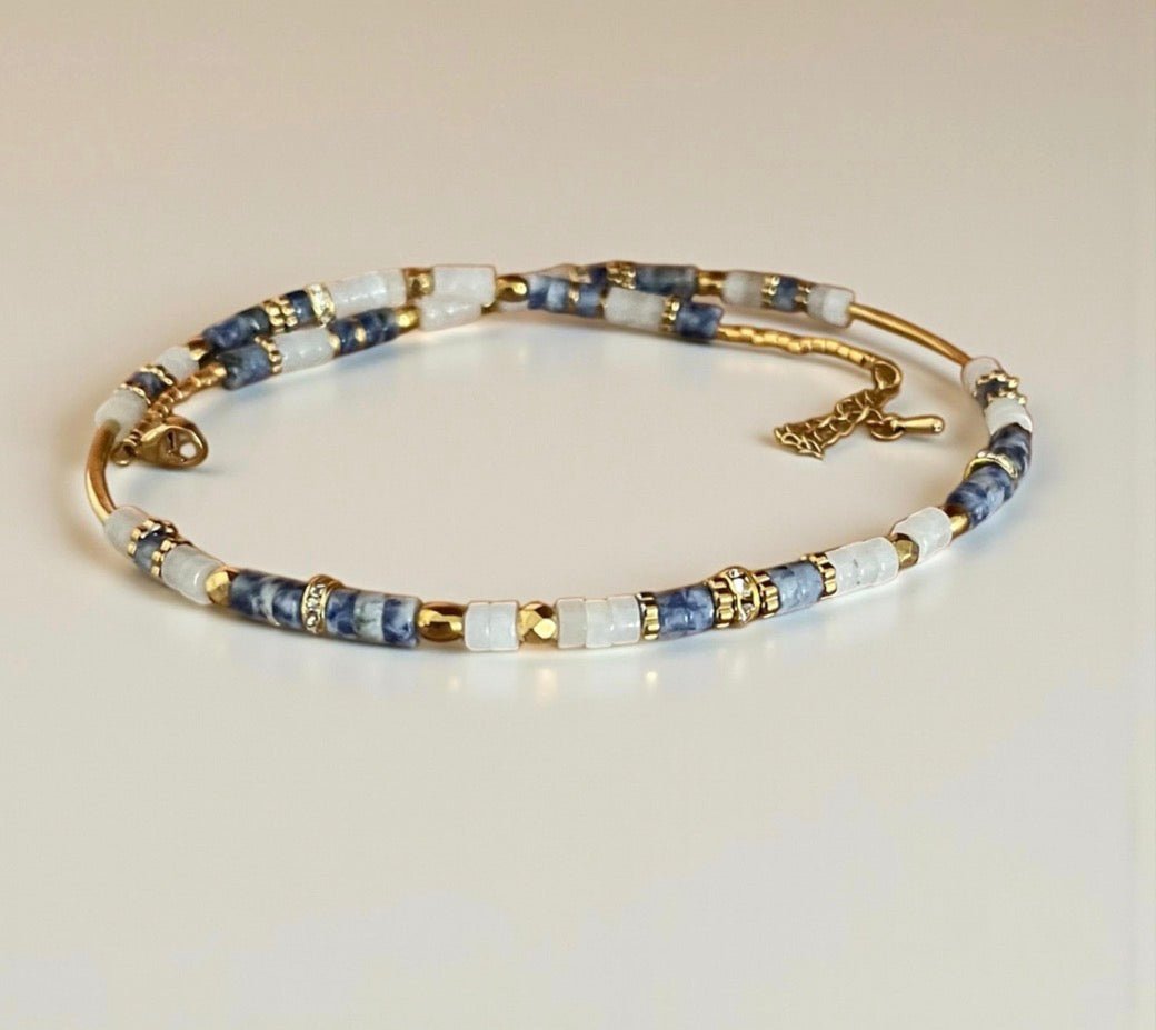 Perles tube incurvé en acier inoxydable doré 25 mm – perles tube pour bracelet bijoux perles bijoux - Perlatopia